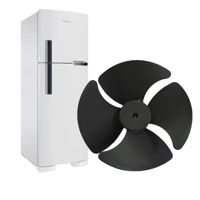 HÉLICE DO VENTILADOR EXTERNO GELADEIRA BRASTEMP | CONSUL CRM33EB CRM34GB BRM33A BRM32A BRM38A | W10545668