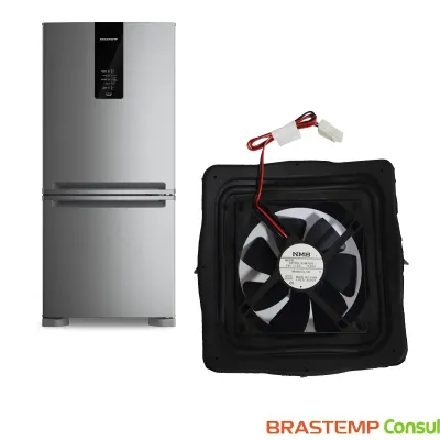 MOTOR VENTILADOR GELADEIRA FREEZER BRASTEMP 24V - 0.20A BRX45F BRX48D XRX48D BRE48D XRE48D | 326060498