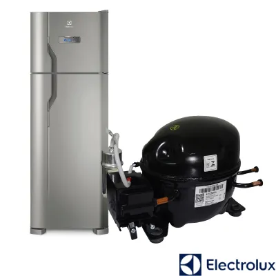 COMPRESSOR ELECTROLUX EL60H 1/5 R134A 127V 60HZ TF39S DF35X DF35A DC44 A21258104 | ORIGINAL