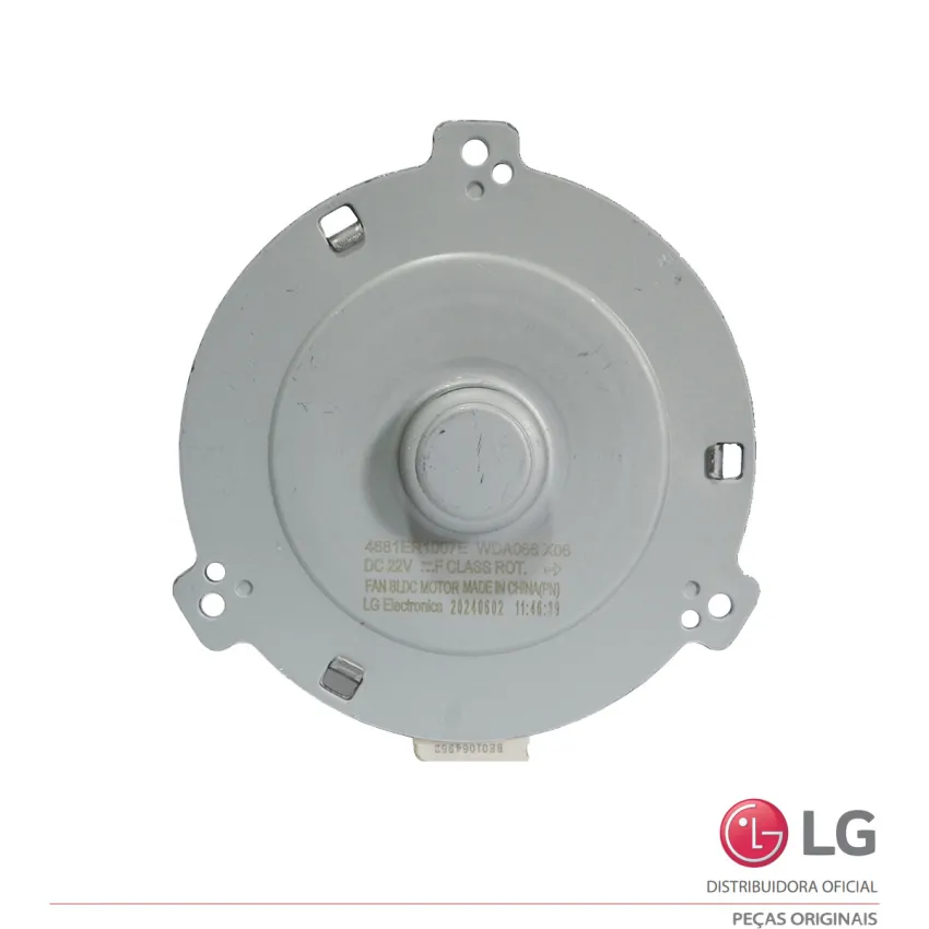 MOTOR DA TURBINA DE SECAGEM LAVADORA LG CV5010TS4 S3WFBN WD14EGS62A 4681ER1007E 4681ER1007A 4681ER1007C | ORIGINAL