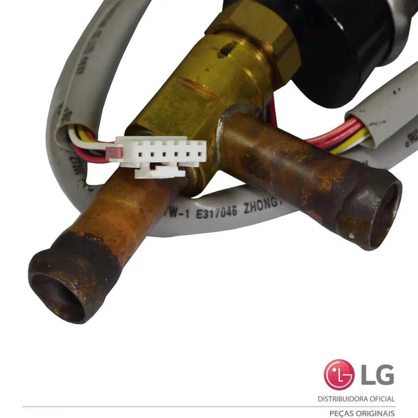 VÁLVULA DE EXPANSÃO TERMOSTÁTICA AR CONDICIONADO LG ARNU18 ARNU21GTQB4 ARNU24GTBB4 ARNU28GTBB4 MJX65072202 ATENÇÃO FOTOS