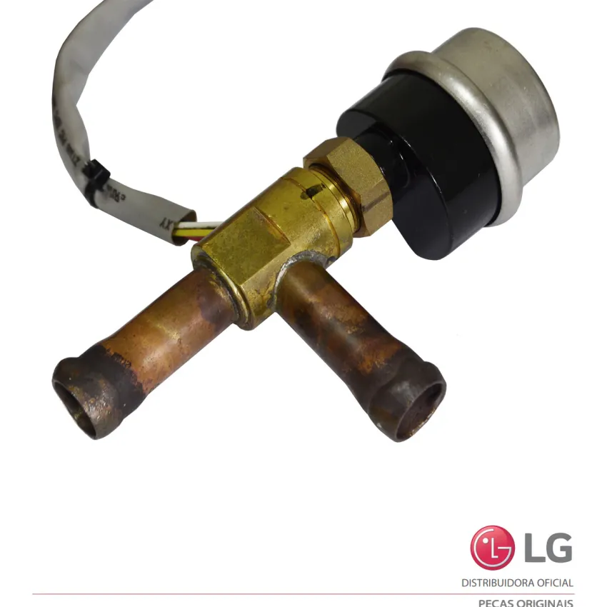 VÁLVULA DE EXPANSÃO TERMOSTÁTICA AR CONDICIONADO LG ARNU18 ARNU21GTQB4 ARNU24GTBB4 ARNU28GTBB4 MJX65072202 ATENÇÃO FOTOS