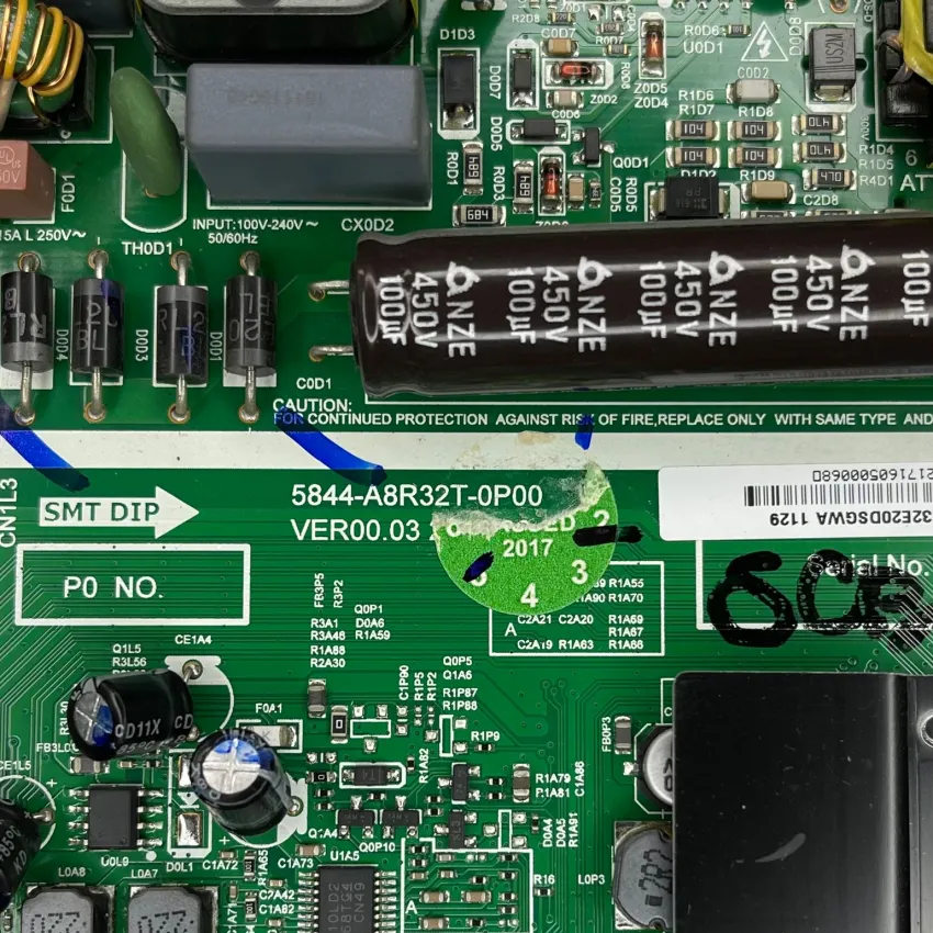 PLACA PRINCIPAL PHILCO PH32E20DSGWA 5844-A8R32T-0P00 VA | ORIGINAL