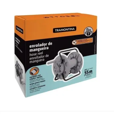 SUPORTE ENROLADOR MANGUEIRA 55M TRAMONTINA JARDIM
