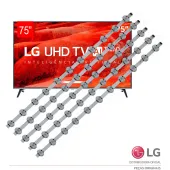 KIT BARRAMENTO LG 75UM7510 75UK6520 AGM76249101 NOVO - ORIGINAL