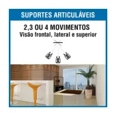 SUPORTE ARTICULADO SBRP130 - BRASFORMA*