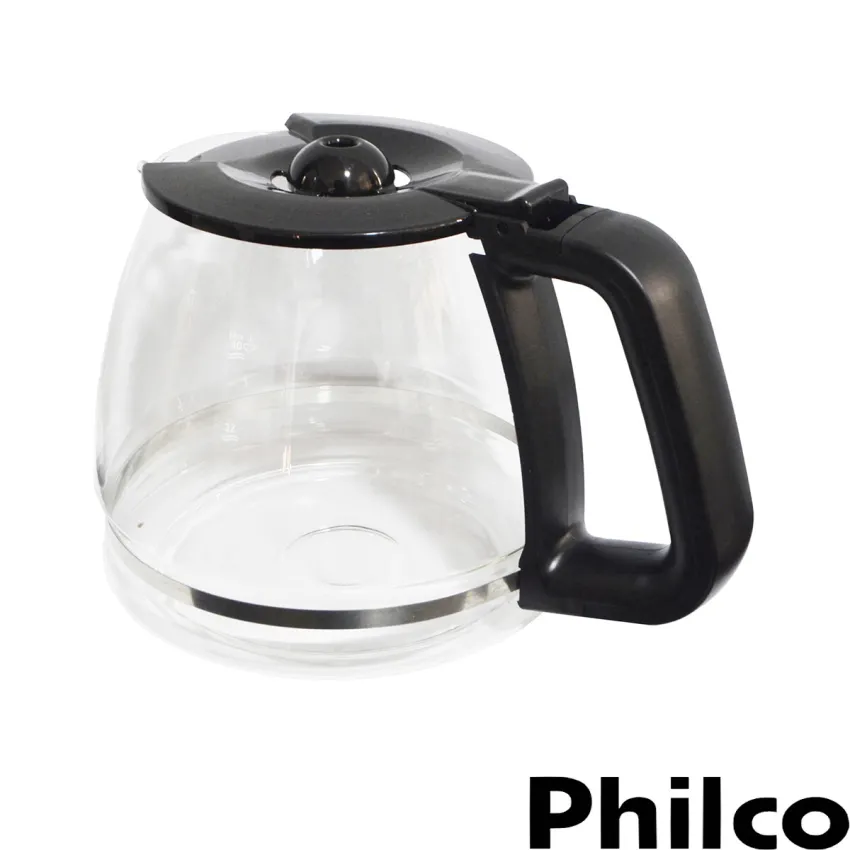 JARRA DE VIDRO CAFETEIRA PHILCO PCF40A PCF40B CAPACIDADE: 1,5L | ORIGINAL