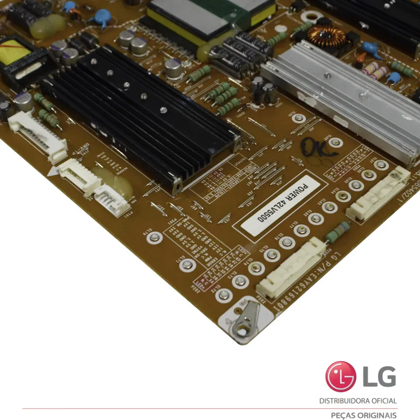 PLACA FONTE LG 42LW4500 42LW5700 47LV3700 47LV3500 47LW5700 47LW6500 47LV5500 EAY62169801 EAX62865401 | SEMI-NOVO