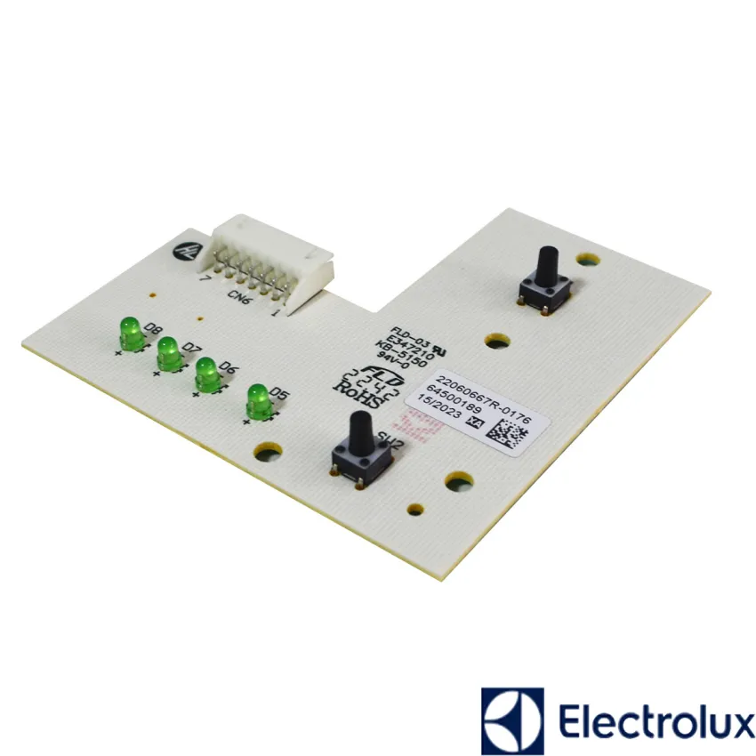 PLACA INTERFACE LAVADORA ELECTROLUX LTE09 64500189 | ORIGINAL