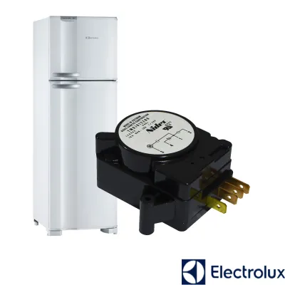 TIMER DEGELO GELADEIRA ELECTROLUX 127V  DF34 DF35 DF36 DF37 DF38A DF39 DF40 DFW35 DW39X 64484483 | ORIGINAL
