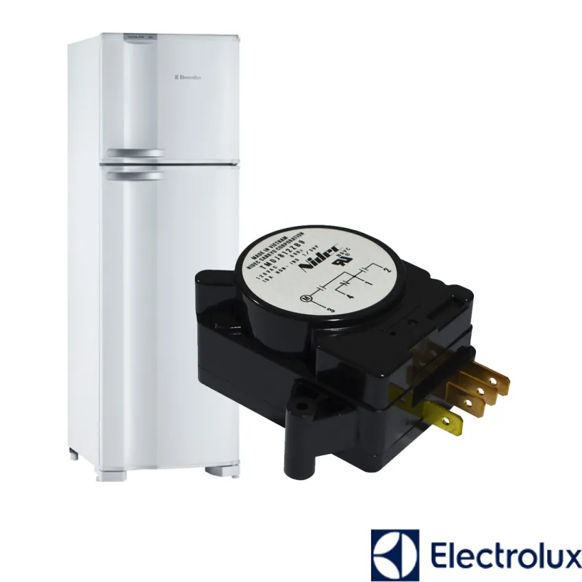 TIMER DEGELO GELADEIRA ELECTROLUX 127V  DF34 DF35 DF36 DF37 DF38A DF39 DF40 DFW35 DW39X 64484483 | ORIGINAL