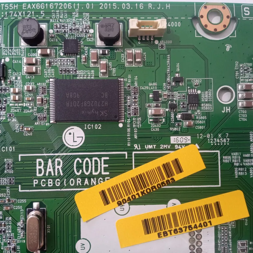 PLACA PRINCIPAL 49LF5500 EBT63754401 EBU62926313 EAX66167204 - SEMI NOVA