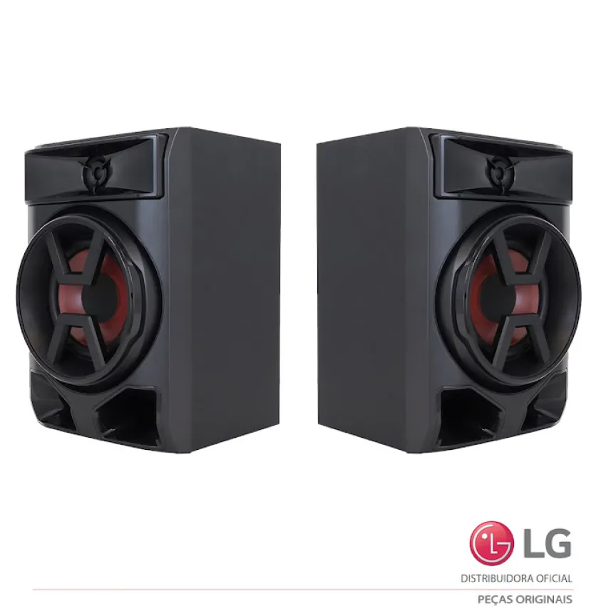 CAIXA ACÚSTICA (PAR) MINI SYSTEM LG CK43 CK43N TCG36928102 NOVO | ORIGINAL