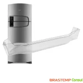 PRATELEIRA GARRAFAS DA PORTA GELADEIRA CONSUL CRM54BKANA CRM54BKBNA CRM45BBBNA CRM45BBANA CRM51ABBNA | W10553052