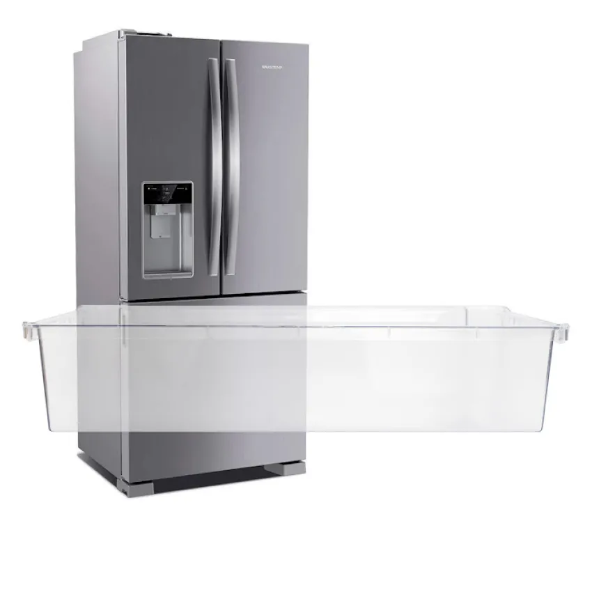 GAVETA INTERMEDIARIA FREEZER W10624070 GELADEIRA BRASTEMP BRE80ABAS3 BRE80ABANA BRE80ABBNA GRO80AB BRE80AKANA BRE80AKAS3