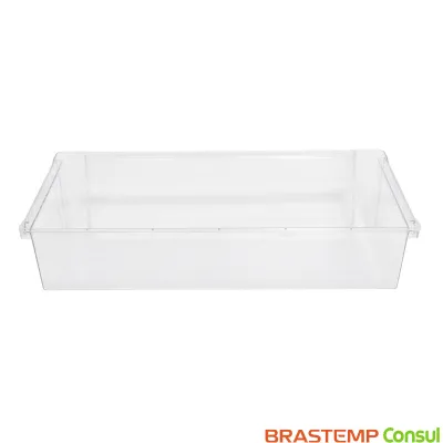 GAVETA INTERMEDIARIA FREEZER W10624070 GELADEIRA BRASTEMP BRE80ABAS3 BRE80ABANA BRE80ABBNA GRO80AB BRE80AKANA BRE80AKAS3