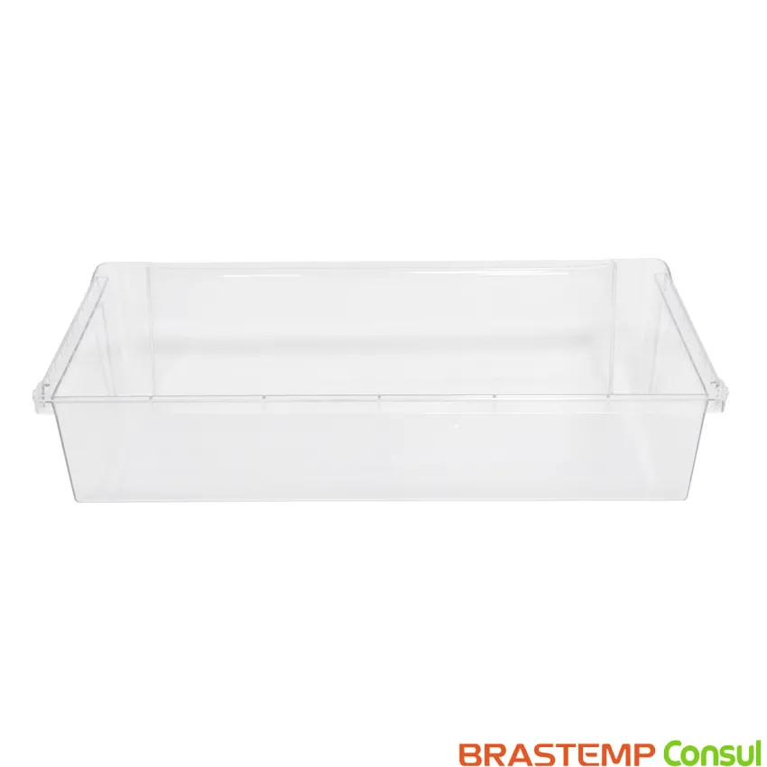 GAVETA INTERMEDIARIA FREEZER W10624070 GELADEIRA BRASTEMP BRE80ABAS3 BRE80ABANA BRE80ABBNA GRO80AB BRE80AKANA BRE80AKAS3