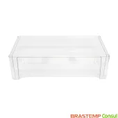 GAVETA INTERMEDIARIA FREEZER W10624070 GELADEIRA BRASTEMP BRE80ABAS3 BRE80ABANA BRE80ABBNA GRO80AB BRE80AKANA BRE80AKAS3