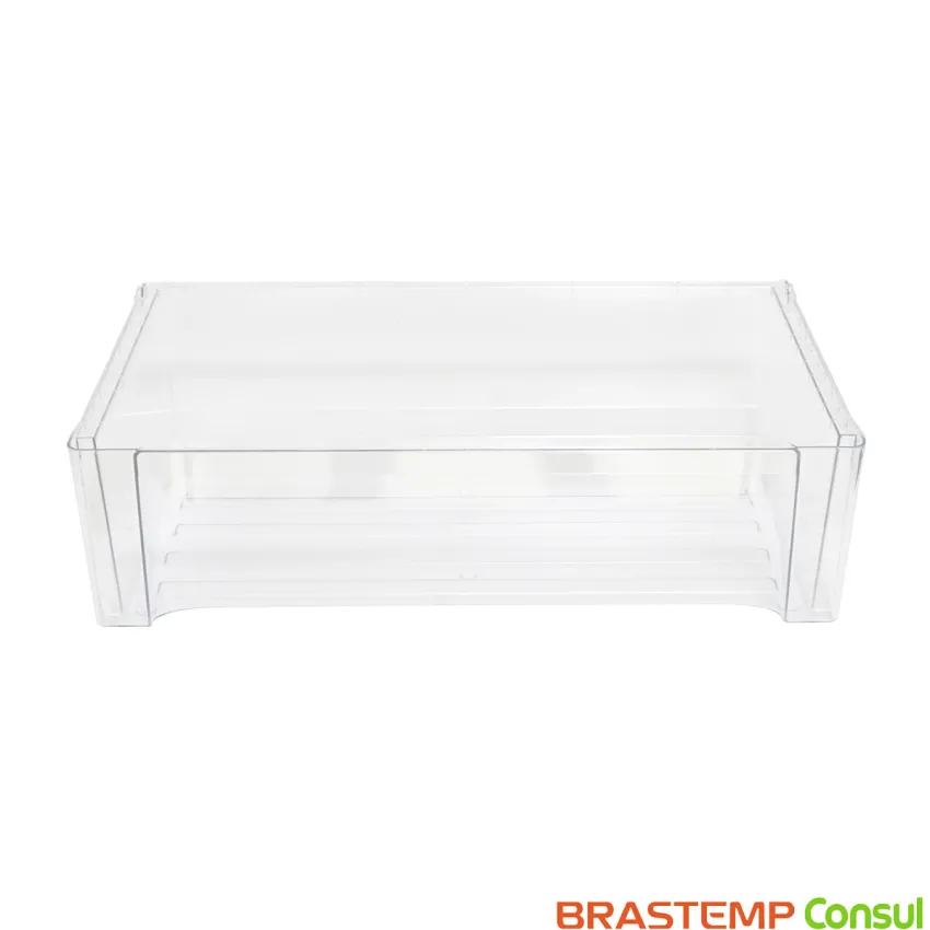 GAVETA INTERMEDIARIA FREEZER W10624070 GELADEIRA BRASTEMP BRE80ABAS3 BRE80ABANA BRE80ABBNA GRO80AB BRE80AKANA BRE80AKAS3