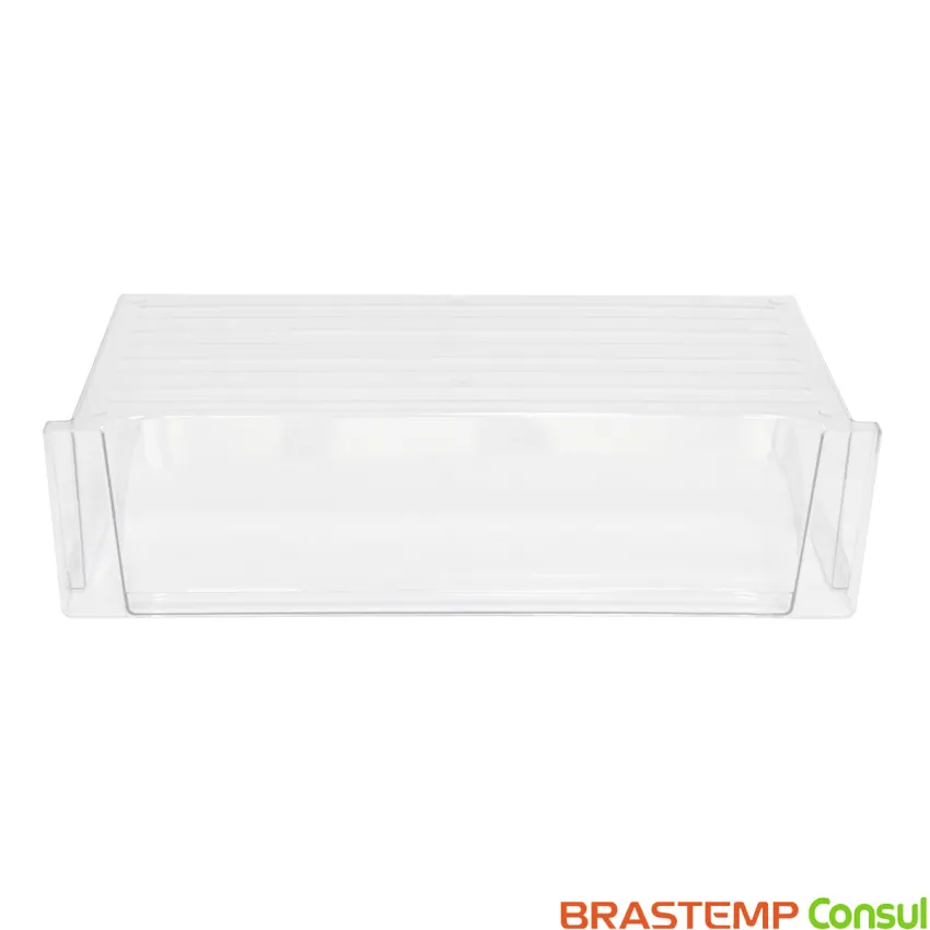 GAVETA INTERMEDIARIA FREEZER W10624070 GELADEIRA BRASTEMP BRE80ABAS3 BRE80ABANA BRE80ABBNA GRO80AB BRE80AKANA BRE80AKAS3