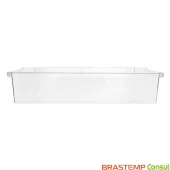 GAVETA INTERMEDIARIA FREEZER W10624070 GELADEIRA BRASTEMP BRE80ABAS3 BRE80ABANA BRE80ABBNA GRO80AB BRE80AKANA BRE80AKAS3