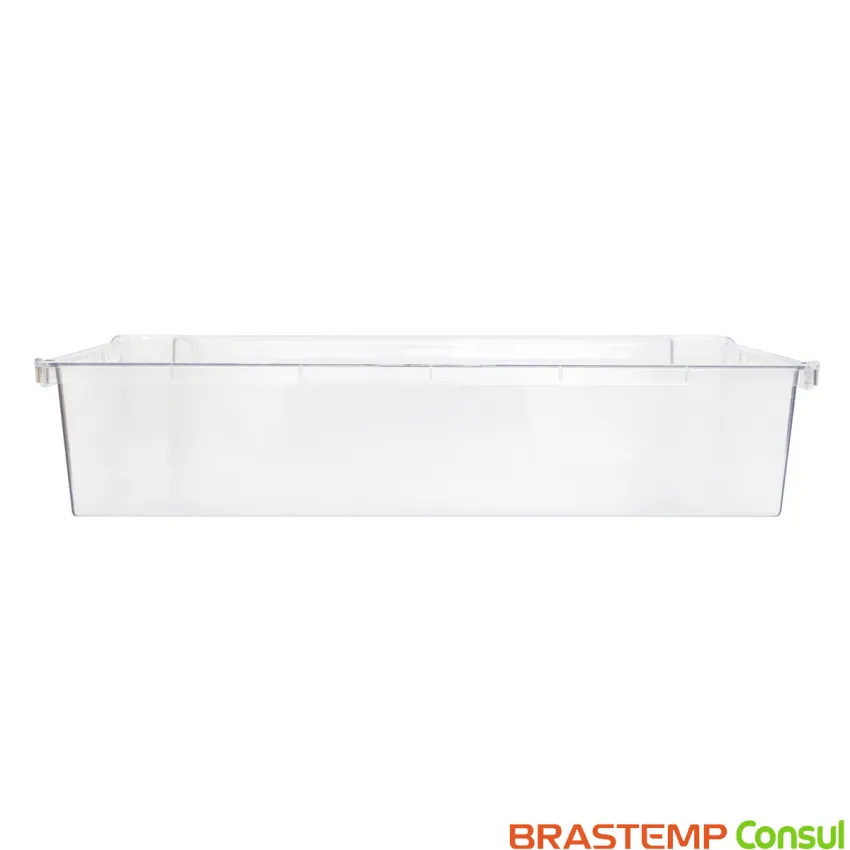 GAVETA INTERMEDIARIA FREEZER W10624070 GELADEIRA BRASTEMP BRE80ABAS3 BRE80ABANA BRE80ABBNA GRO80AB BRE80AKANA BRE80AKAS3