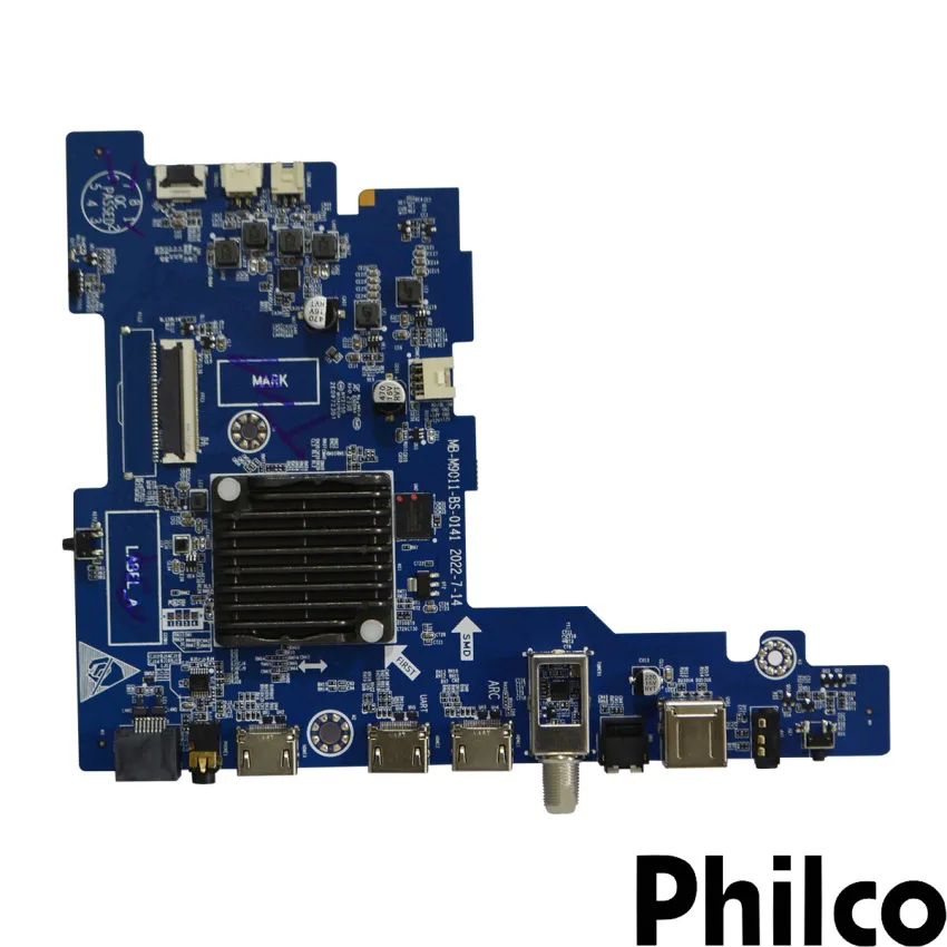 PLACA PRINCIPAL PHILCO PTV43G7ER2CPBLF VA VERSÃO: A MB-M9011-BS-0141 | NOVA