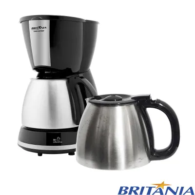 JARRA INOX PARA CAFETEIRA BRITÂNIA MODELO: CAFETEIRA CP30 TEMP | CAPACIDADE: 1,2L
