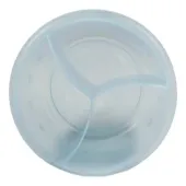 Conjunto Passeio Garrafa 250ml + Pote Para Leite Em Po Azul Bebê Sanremo (SR1001/63)