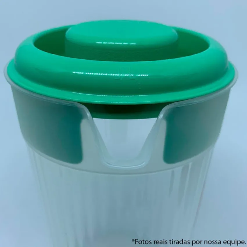 JARRA PLASTICO C/ TAMPA 2L SANREMO VERDE (SR788/555)