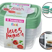 SR124/555 POTES PLASTICO SANREMO VERDE