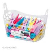 898 CESTO P/PRENDEDORES PLASTIC SANREMO 1,6L