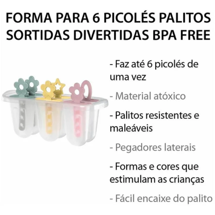 SR328/555 FORMAS PICOLE PLASTICO SANREMO