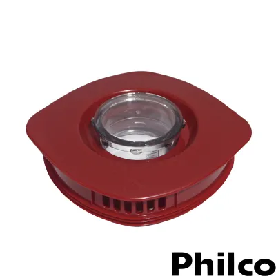 TAMPA PARA LIQUIDIFICADOR BRITÂNIA/PHILCO BLQ1400 PLQ1400V PLQ1414V PMP1600V COR: VERMELHA | ORIGINAL