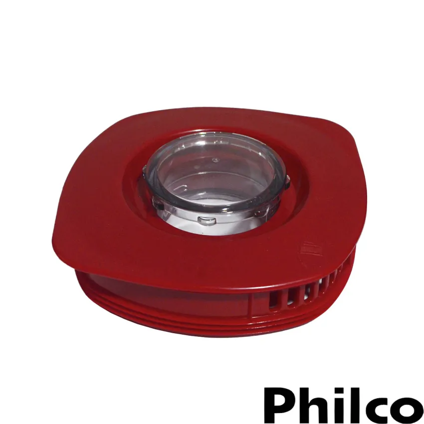 TAMPA PARA LIQUIDIFICADOR BRITÂNIA/PHILCO BLQ1400 PLQ1400V PLQ1414V PMP1600V COR: VERMELHA | ORIGINAL