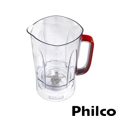 COPO PARA LIQUIDIFICADOR PHILCO PMP1600V COR: VERMELHO | ORIGINAL