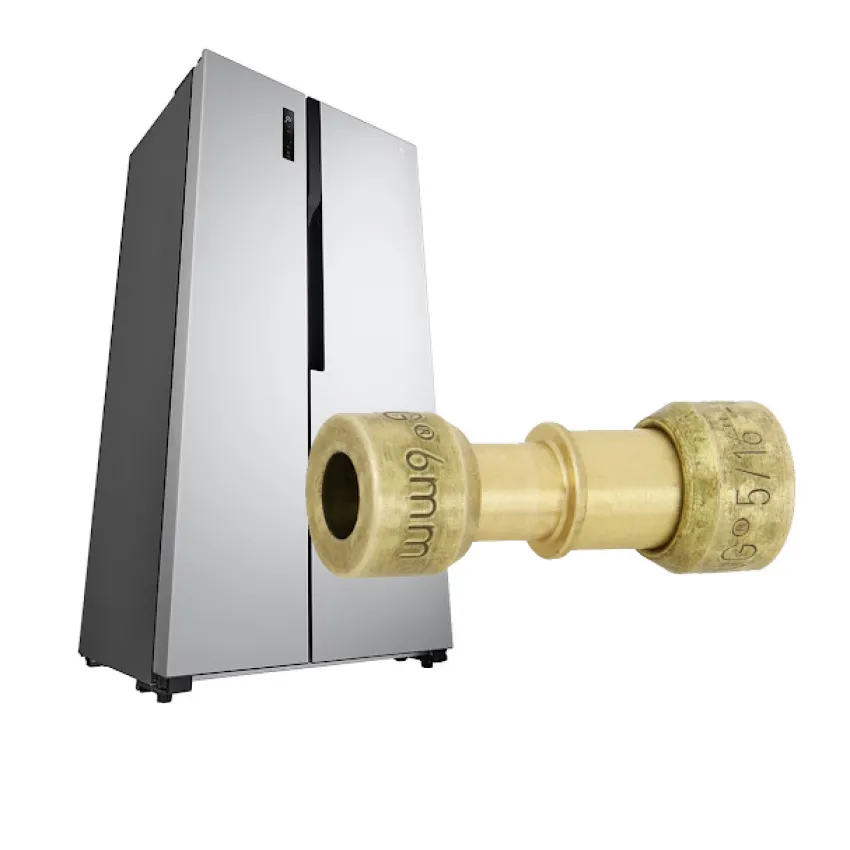 CONEXÃO PARA TUBO DE COBRE REFRIGERADOR LG GC-B187PQAM MGZ63048001 | ORIGINAL