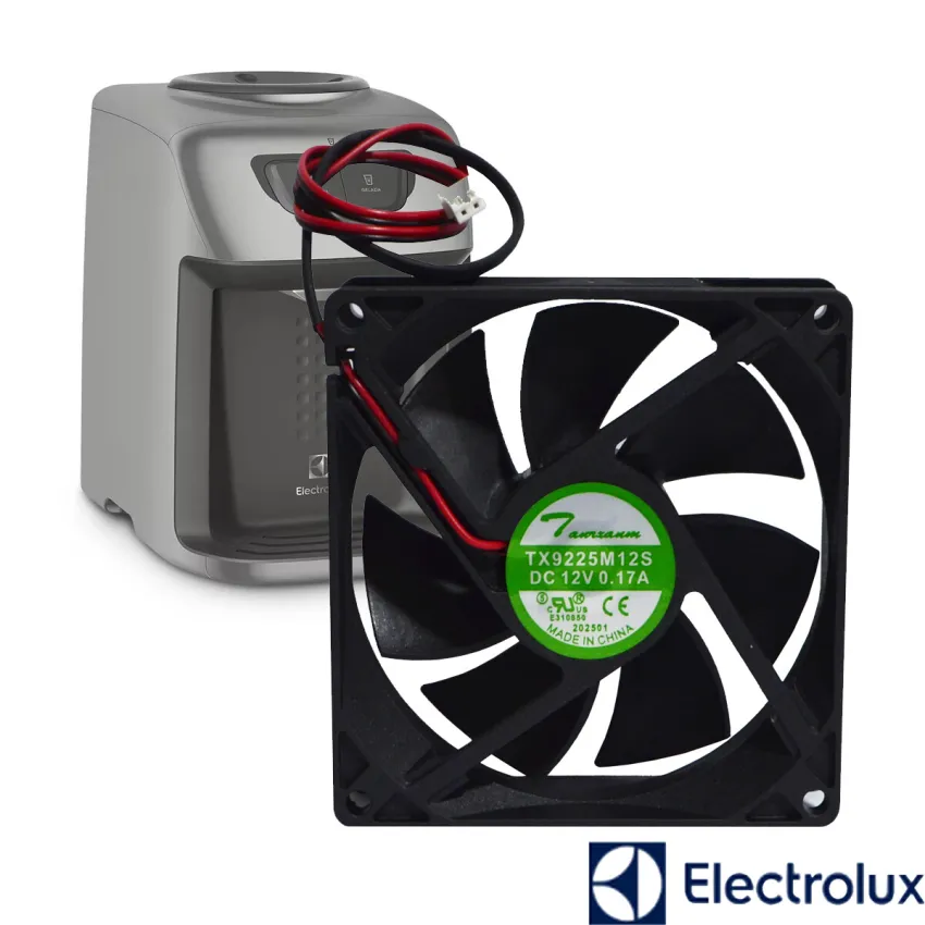 MICROVENTILADOR PURIFICADOR DE ÁGUA ELECTROLUX BE11B PA21G PA26G PA31G PE11B PE12A PE12B A09147401 | ORIGINAL