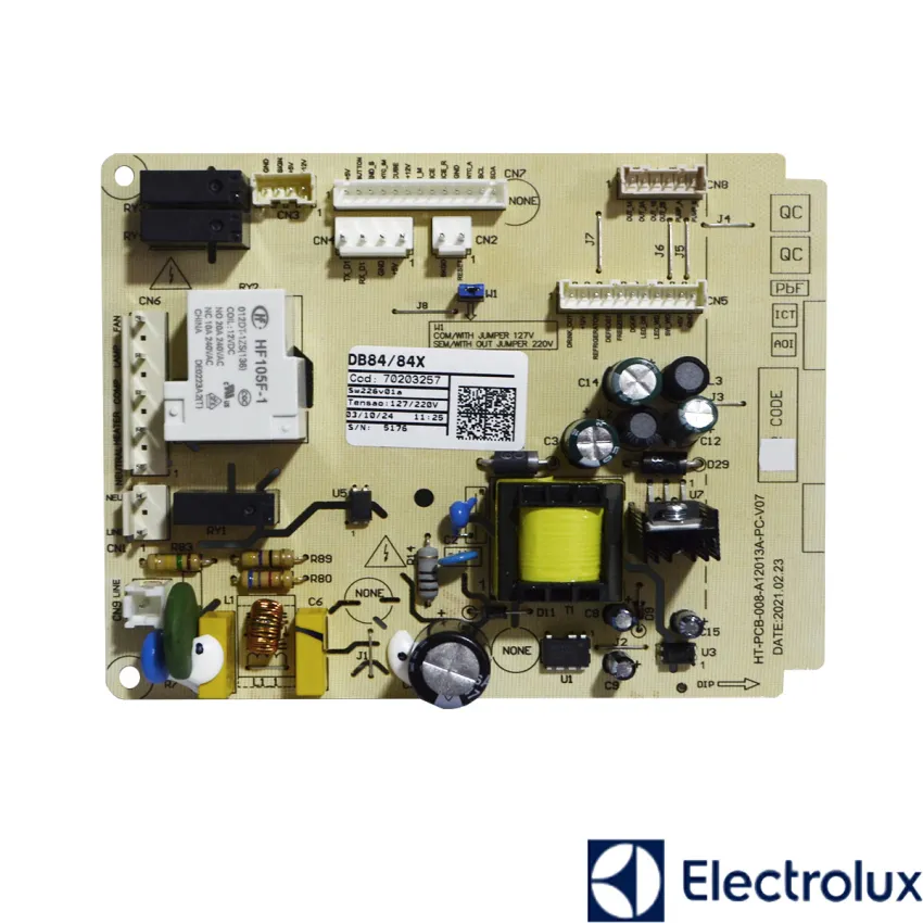 PLACA POTÊNCIA GELADEIRA ELECTROLUX DB83 DB83X DB84 DB84S DB84X A96969520 | ORIGINAL