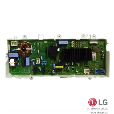 PLACA PRINCIPAL POTÊNCIA MINI LAVADORA LG WD100CVA EBR77688047 | ORIGINAL
