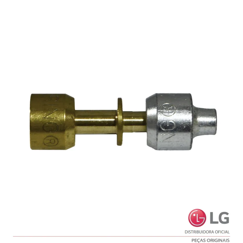 CONEXÃO PARA TUBO TIPO UNIÃO REFRIGERADOR LG GC-B187PQAM MGZ63048201 | ORIGINAL