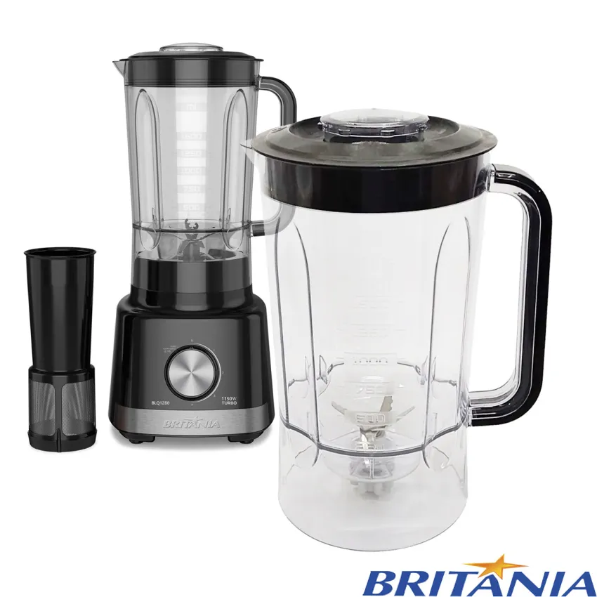 COPO PARA LIQUIDIFICADOR PHILCO PLQ1250P BLQ1250P COM LAMINA / COM TAMPA  | ORIGINAL