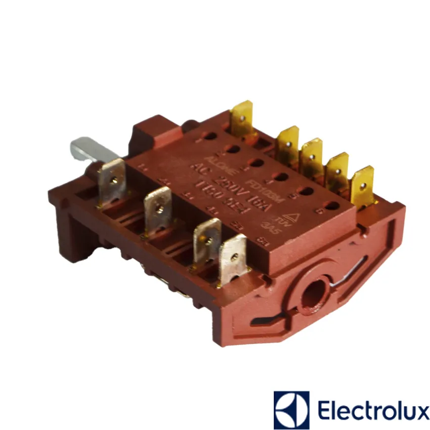 CHAVE SELETORA FORNO ELECTROLUX OE8MX OE8MB A09501701 | ORIGINAL