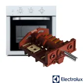 CHAVE SELETORA FORNO ELECTROLUX OE8MX OE8MB A09501701 | ORIGINAL