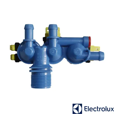 VALVULA TRIPLA LAVADORA ELECTROLUX 220V LBU15 LBU16 LUC10 64502431 | ORIGINAL