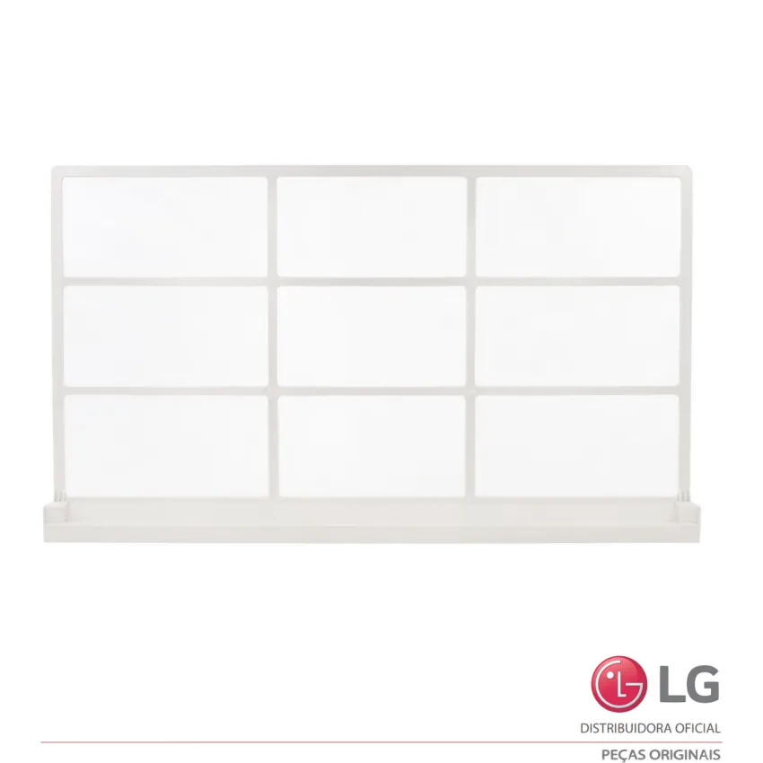 FILTRO DE ENTRADA AR CONDICIONADO LG ARNU18GV1A4 AVNQ36GM1A0 CRNU24GV1A4 MDJ64504901 | ORIGINAL