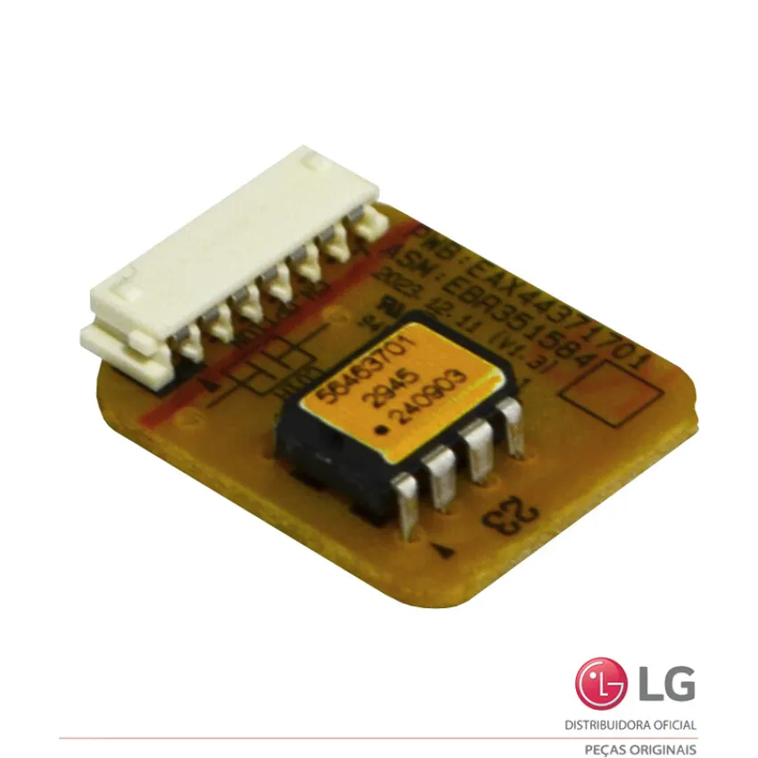 PLACA EEPROM EVAPORADORA LG AR CONDICIONADO ARNU18GTQA2 CRNU18GTQA2 EBR56463701