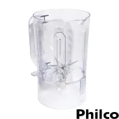 COPO PARA LIQUIDIFICADOR BRITÂNIA/PHILCO BMP950P BMP950V PH900P PH900V | ATENÇÃO: SEM TAMPA | COR: PRETO