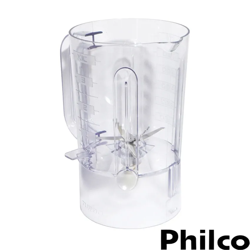 COPO PARA LIQUIDIFICADOR BRITÂNIA/PHILCO BMP950P BMP950V PH900P PH900V | ATENÇÃO: SEM TAMPA | COR: PRETO