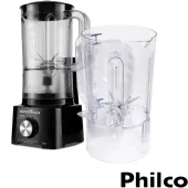 COPO PARA LIQUIDIFICADOR BRITÂNIA/PHILCO BMP950P BMP950V PH900P PH900V | ATENÇÃO: SEM TAMPA | COR: PRETO